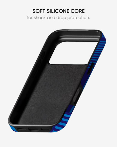 Cobalt Knots Gloss Shell Case (Apple)
