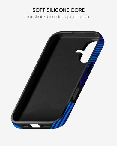 Cobalt Knots Gloss Shell Case (Apple)