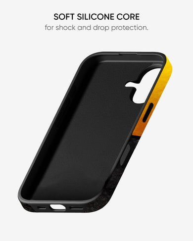 Yin Yang in Gold Gloss Shell Case (Apple)