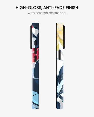 Art Floral Gloss Shell Case (Apple)