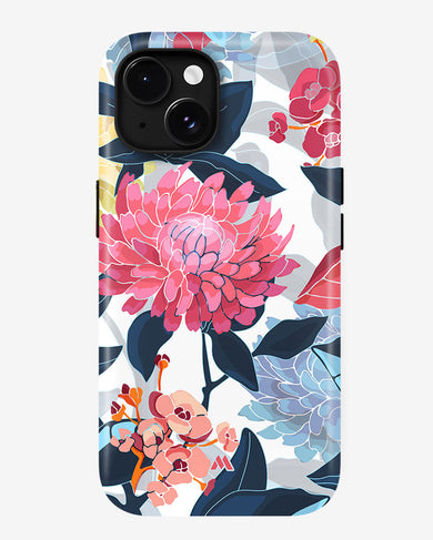 Art Floral Gloss Shell Case (Apple)