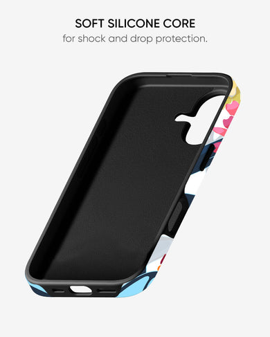 Art Floral Gloss Shell Case (Apple)