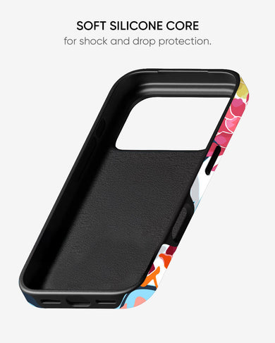 Art Floral Gloss Shell Case (Apple)