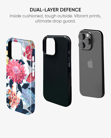 Art Floral Gloss Shell Case (Apple)