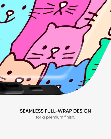 Kawaii Kitty Gloss Shell Case (Apple)