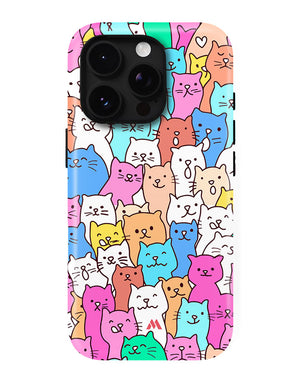 Kawaii Kitty Gloss Shell Case (Apple)