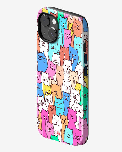 Kawaii Kitty Gloss Shell Case (Apple)