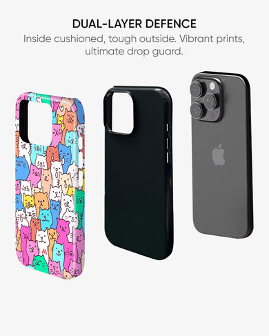 Kawaii Kitty Gloss Shell Case (Apple)