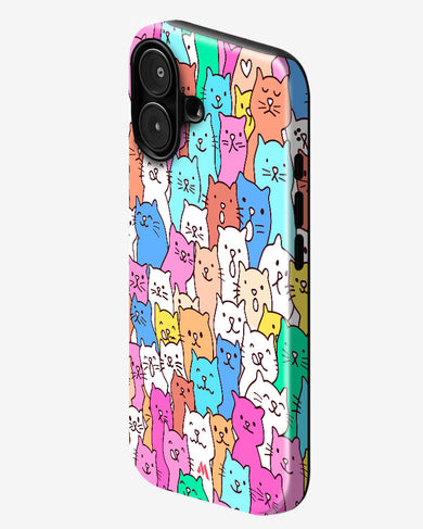 Kawaii Kitty Gloss Shell Case (Apple)