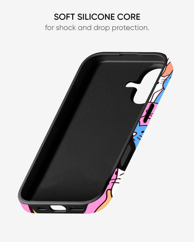 Kawaii Kitty Gloss Shell Case (Apple)