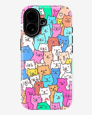 Kawaii Kitty Gloss Shell Case (Apple)