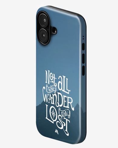 LOTR Not All Who Wander Are Lost Gloss Shell Case (Apple)