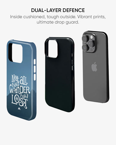 LOTR Not All Who Wander Are Lost Gloss Shell Case (Apple)