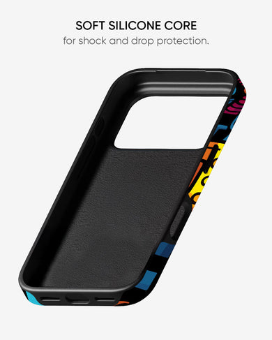 Doodle Robots Gloss Shell Case (Apple)