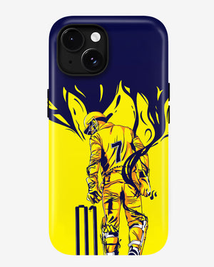 MS Dhoni Greatest Finisher Gloss Shell Case (Apple)