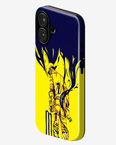 MS Dhoni Greatest Finisher Gloss Shell Case (Apple)