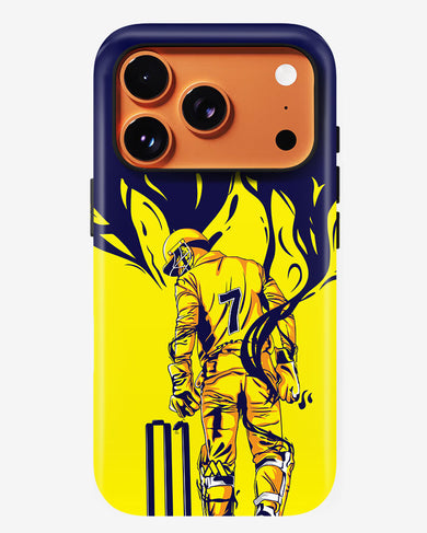 MS Dhoni Greatest Finisher Gloss Shell Case (Apple)