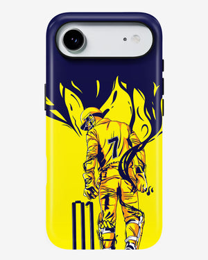 MS Dhoni Greatest Finisher Gloss Shell Case (Apple)