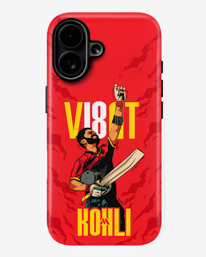 Virat King Kohli Gloss Shell Case (Apple)