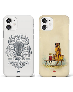 Calvin Hobbes Adolescence Taurus Hard Case Phone Cover Combo-(Apple)