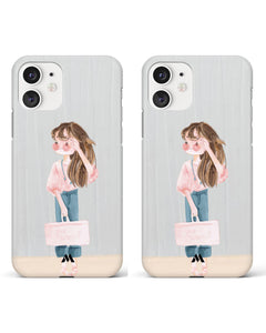 Save the World Twice Hard Case Phone Cover Combo (Apple)