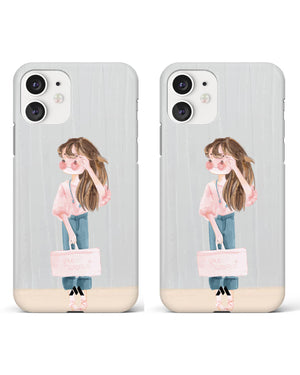Save the World Twice Hard Case Phone Cover Combo-(Apple)