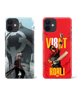 Virat Kohli Roronoa Kuma Hard Case Phone Cover Combo-(Apple)