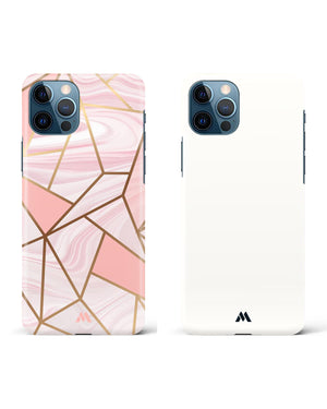 White Vanilla Liquid Pink Hard Case Phone Cover Combo (Apple)