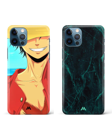 Creative Harmony Luffy Pirate Hard Case Phone Cover Combo-(Apple)