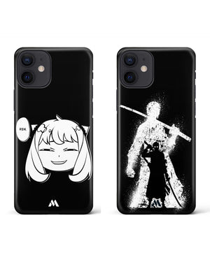 Roronoa Zoa Silhouette Anya Hard Case Phone Cover Combo-(Apple)