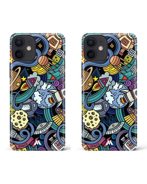 Spacing Out Spacing Out Hard Case Phone Cover Combo-(Apple)
