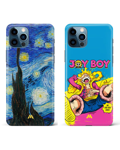 Luffy Joyboy Starry Night Hard Case Phone Cover Combo-(Apple)