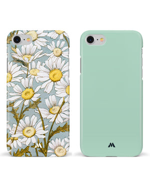 Russian Lime Daisy Flowers Hard Case Phone Cover Combo-(Apple)