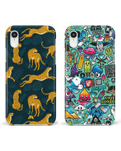 Dang Background Cheetahs Wild Hard Case Phone Cover Combo (Apple)