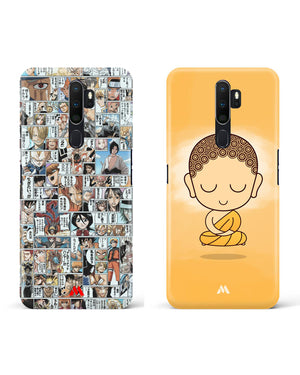 Zen Buddha Manga Overload Hard Case Phone Cover Combo-(Oppo)