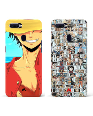 Manga Overload Pirate King Hard Case Phone Cover Combo-(Oppo)