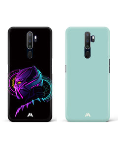 Sage Advice Panther Fluroflare Hard Case Phone Cover Combo (Oppo)