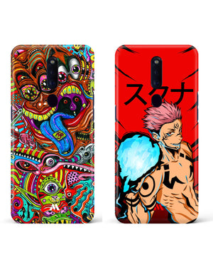 Sukuna Curses Psychedelic Monster Hard Case Phone Cover Combo-(Oppo)