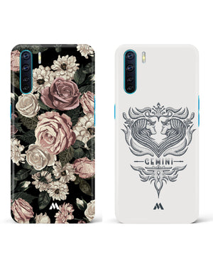 Gemini Midnight Bouquet Hard Case Phone Cover Combo (Oppo)
