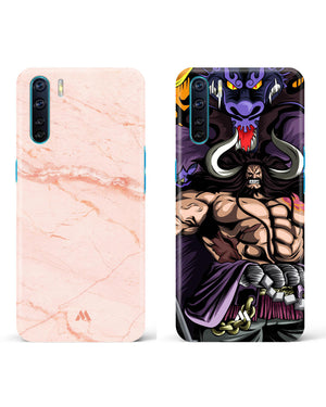 Kaido Beasts Rose Quartz Hard Case Phone Cover Combo-(Oppo)