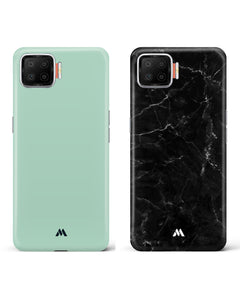 Marquina Black Russian Lime Hard Case Phone Cover Combo (Oppo)