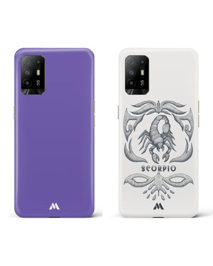 Scorpio Lilac Bloom Hard Case Phone Cover Combo (Oppo)