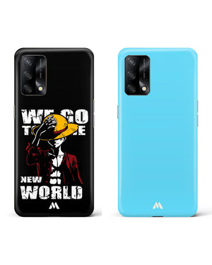 Electric Blue New World Hard Case Phone Cover Combo-(Oppo)