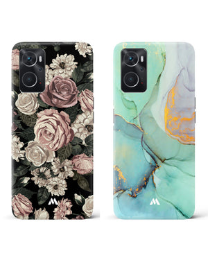 Green Shale Marble Hard Case Phone Cover Combo-(Oppo)