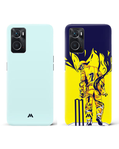 MS Dhoni Arctic Seas Hard Case Phone Cover Combo-(Oppo)