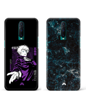 Wavefront Marble Cliffs Jujutsu Hard Case Phone Cover Combo-(Oppo)