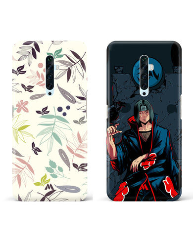 Itachi Throne Autumn Leaves Hard Case Phone Cover Combo-(Oppo)