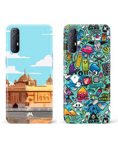 Dang Background Pure Punjab Hard Case Phone Cover Combo (Oppo)