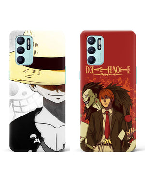 Death Note Light Ryuk Hard Case Phone Cover Combo-(Oppo)