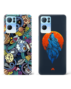 Howl Moon Spacing Out Hard Case Phone Cover Combo-(Oppo)